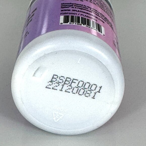 Splat Brilliant Toning Foam Violet Frost Hair Toner 5 Oz Cruelty-Free For Blonde - Picture 6 of 6